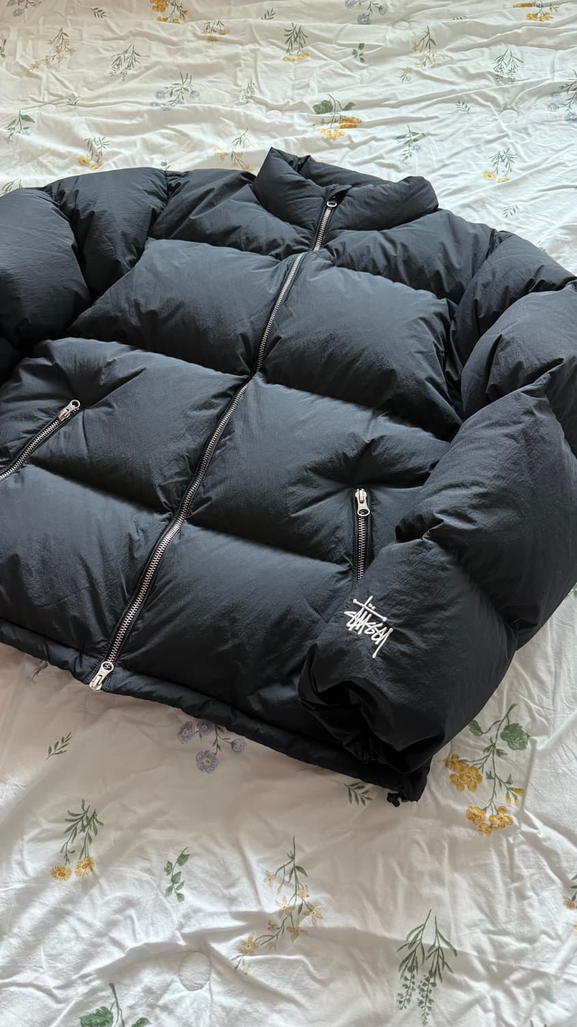 스투시 다운 퍼퍼 나일론 블랙 m 상품이미지1