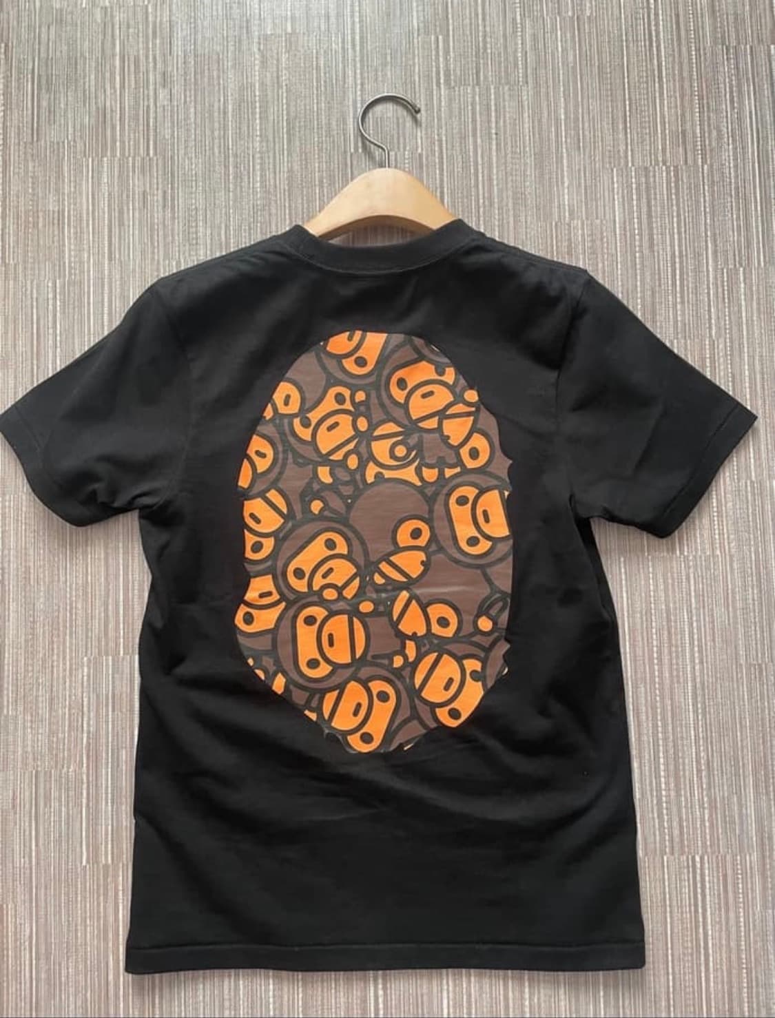 새거급처) 베이프 마일로 빅헤드 여성 반팔티 xxs bape 상품이미지2