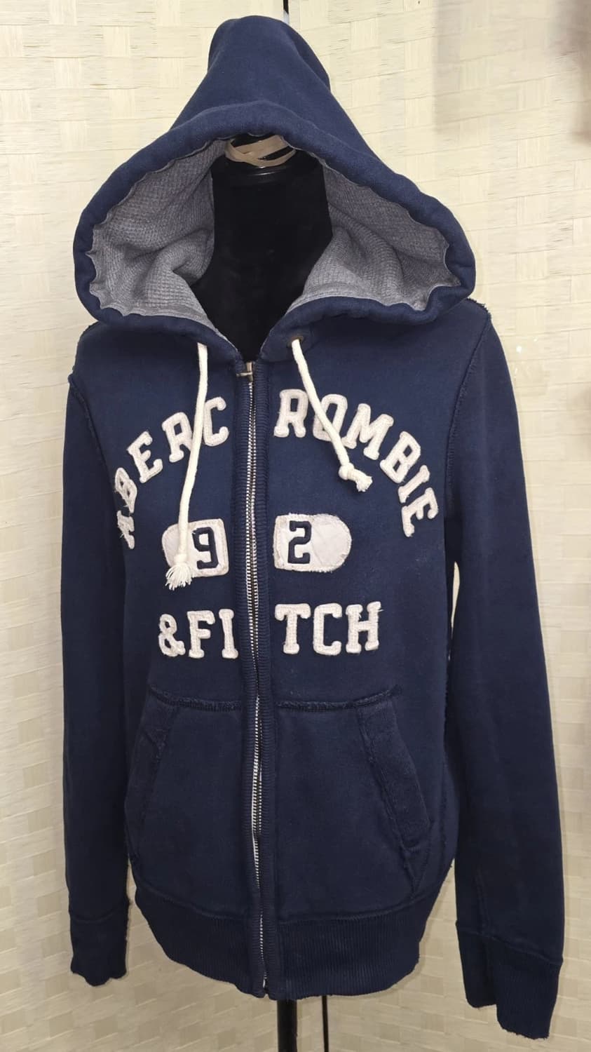 아베크롬비 앤 피치 빈티지 로고 후드 집업 상품이미지1