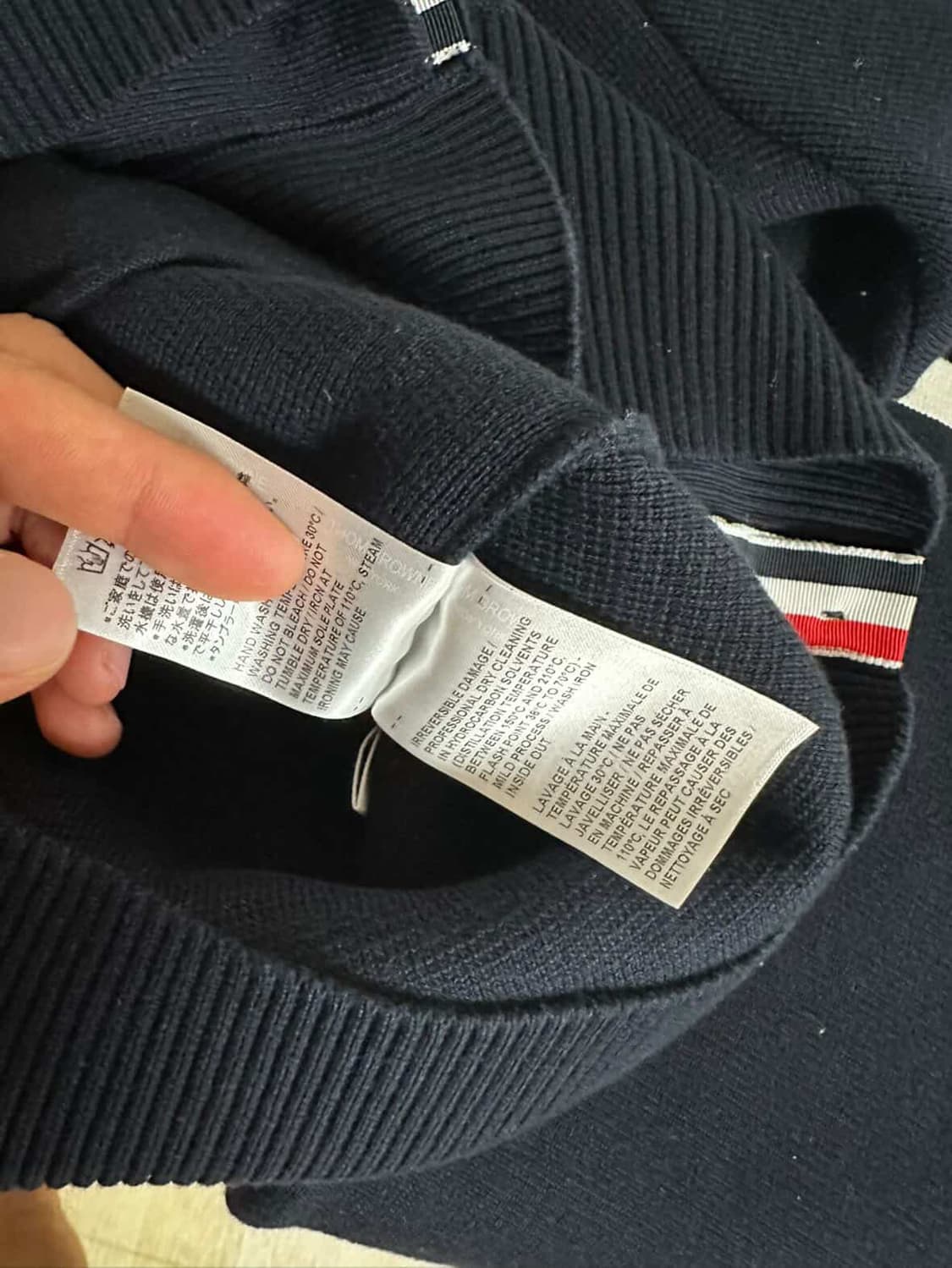 금장 톰브라운 가디건 상품이미지5