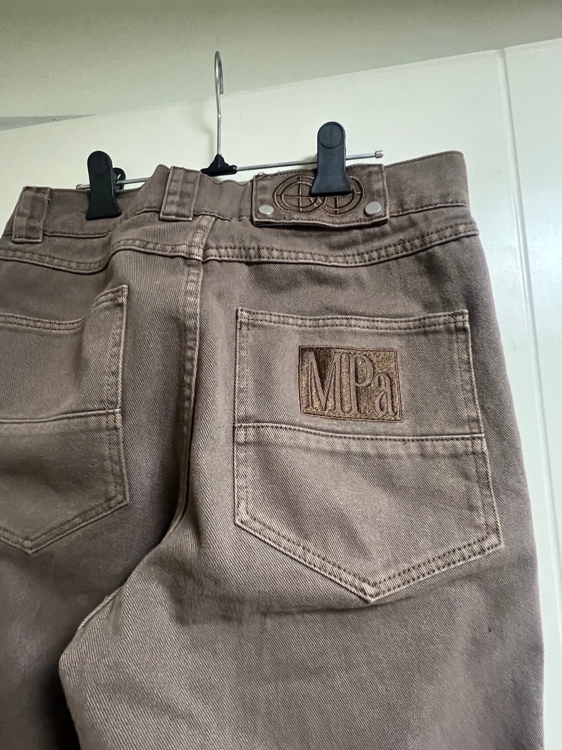 플라스틱프로덕트 MPa CALF POCKET PANTS (BROWN) 상품이미지4