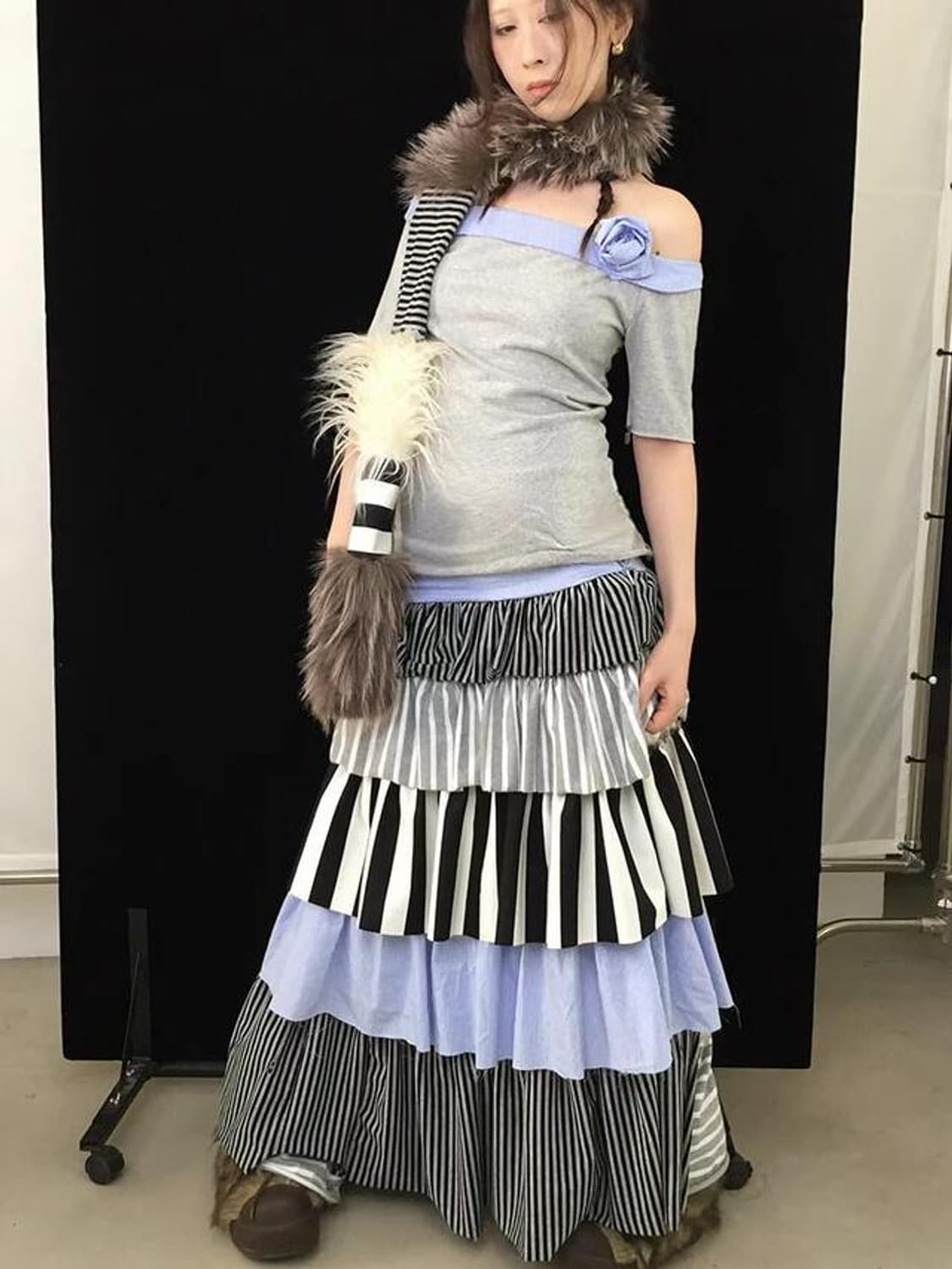 Ttsunami 캉캉 롱스커트 상품이미지1