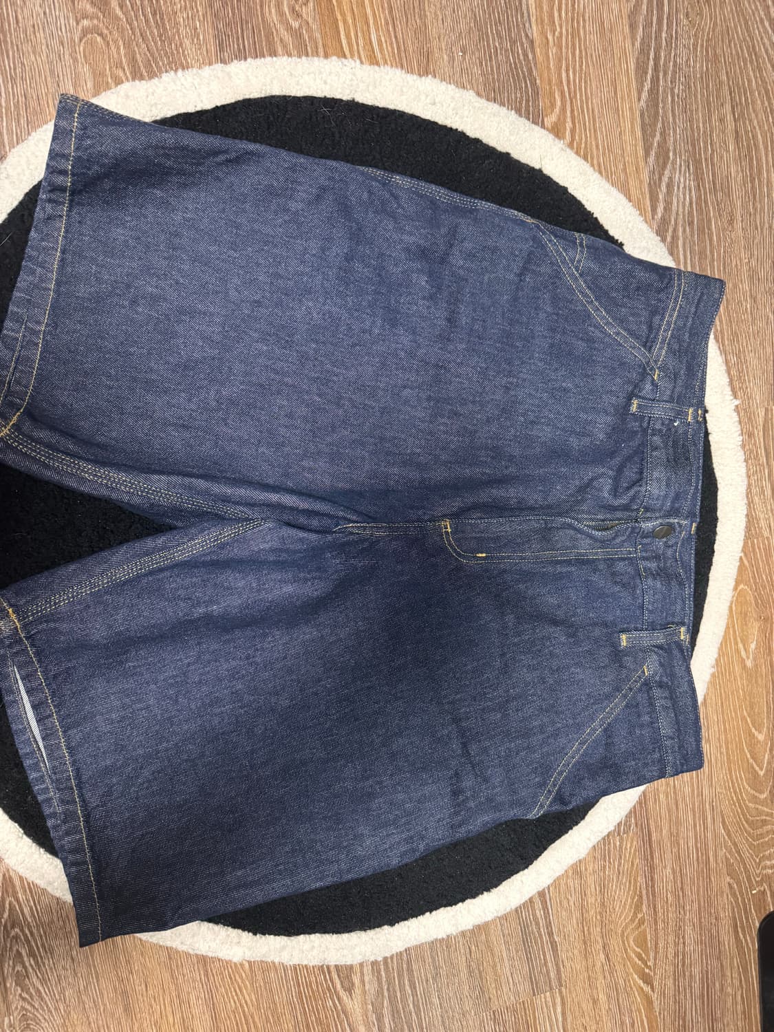 Carhartt WIP Single Knee Short Denim 상품이미지3
