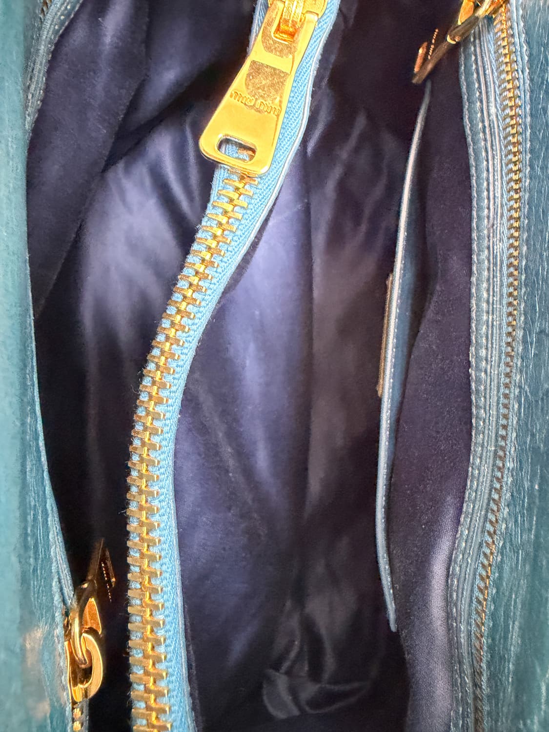 미우미우 비텔로 샤인 Oceano 2-Way Bag 상품이미지8