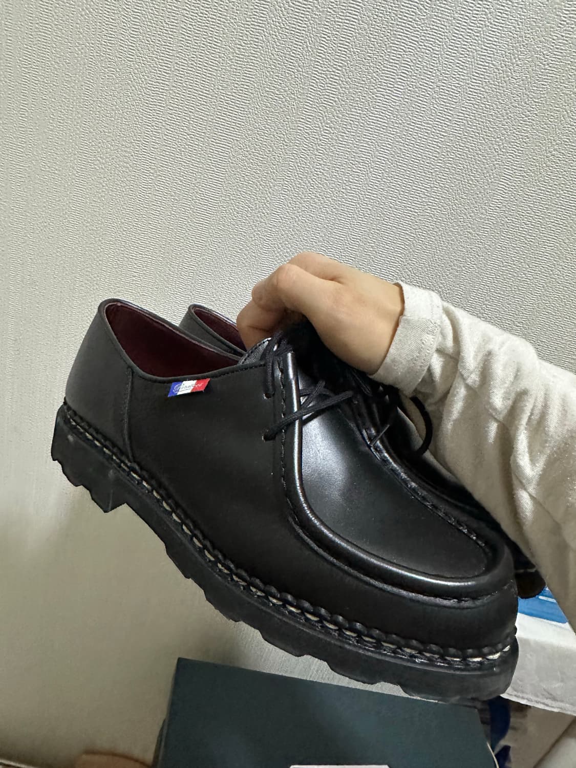 260) 파라부트 미카엘 블랙 41 사이즈 팝니다 상품이미지2