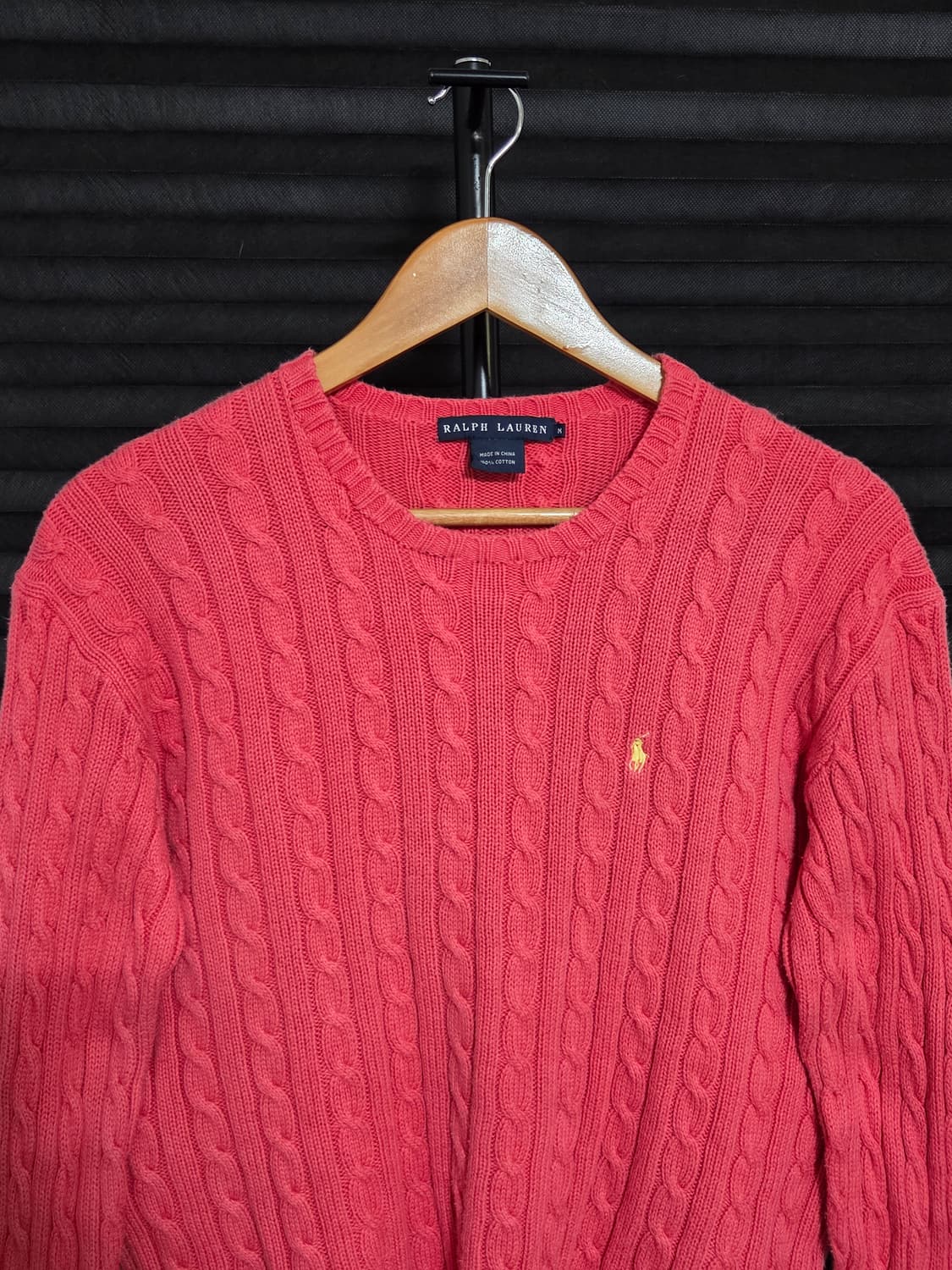 [폴로 랄프로렌] 코튼 케이블 크루넥 니트 스웨터 | 00067 상품이미지2