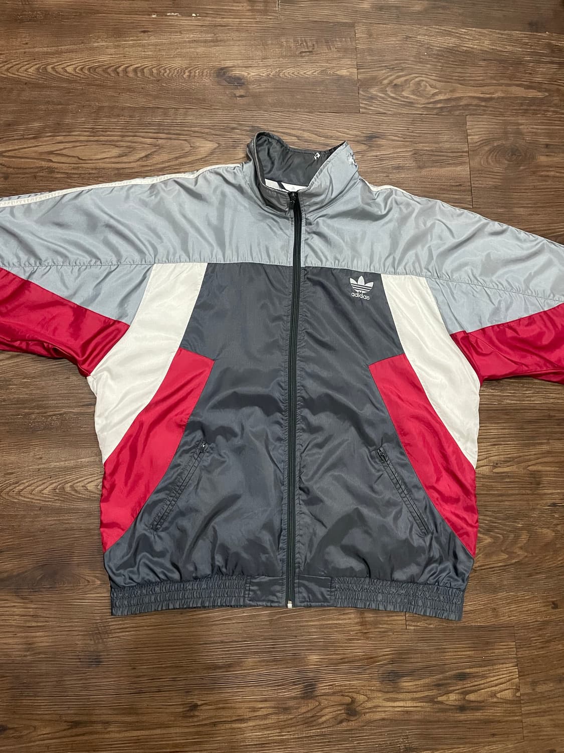 XL 아디다스 빈티지 올드스쿨 바람막이 상품이미지1