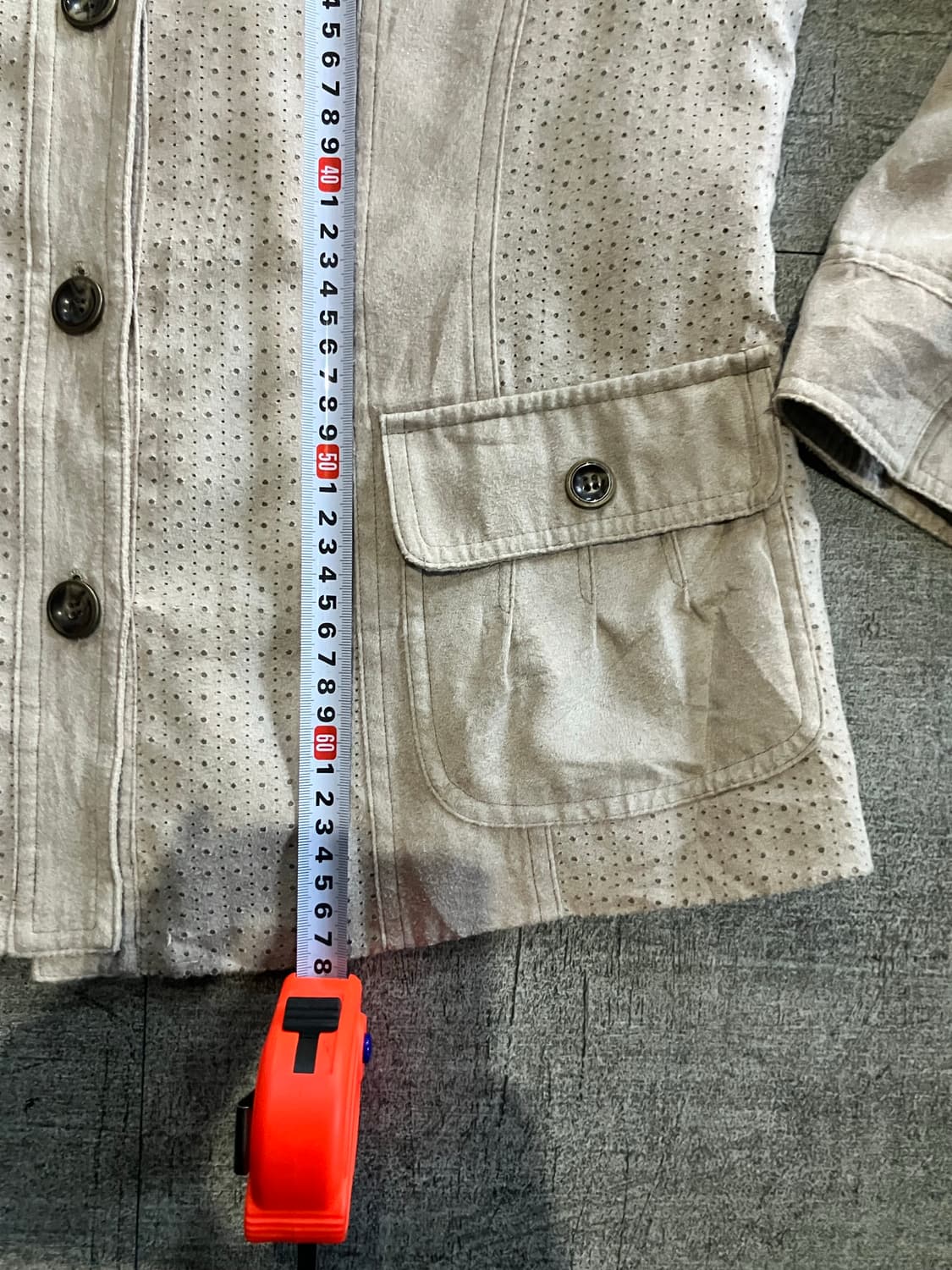 일본빈티지 Noage 올드스쿨아메카지 보헤미안 사파리자켓 상품이미지3