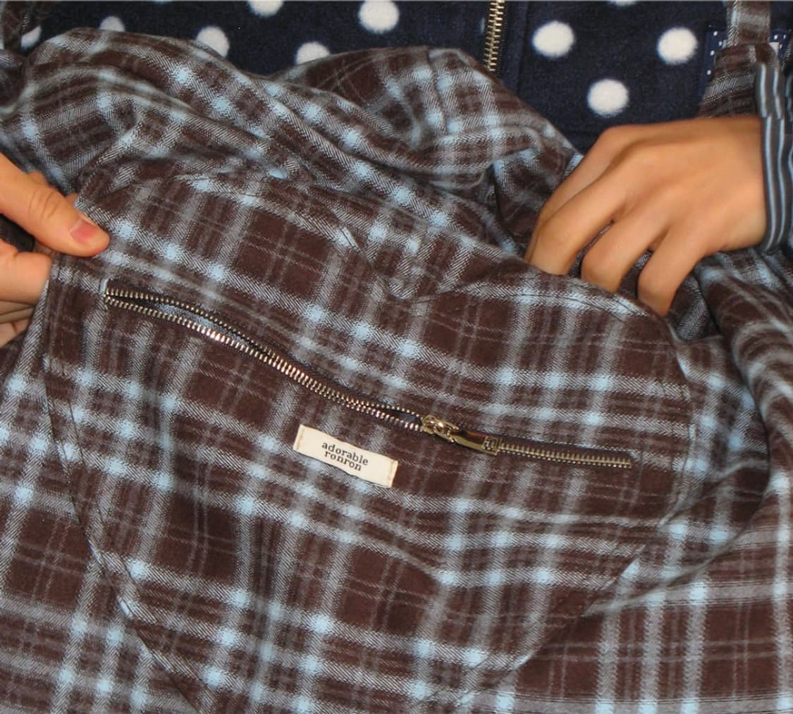 론론 HEART ZIP POCKET 2WAY 상품이미지4