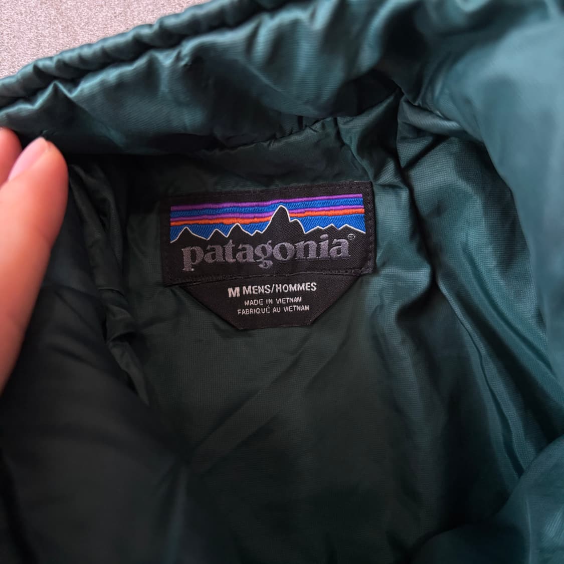 파타고니아 정품 나노 퍼프 그린 자켓  상품이미지5