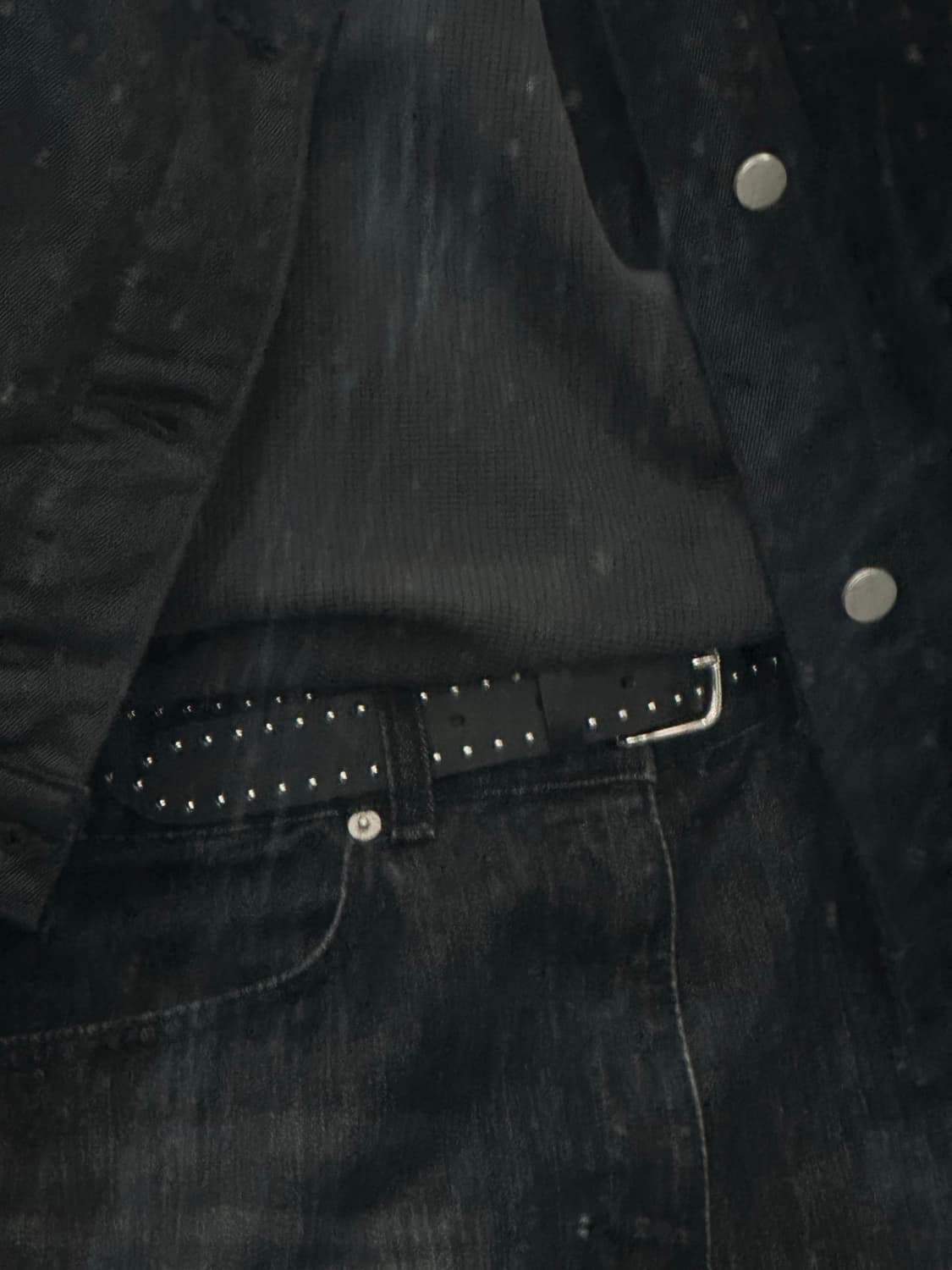 Stud point belt - 스터드 포인트 벨트 상품이미지5