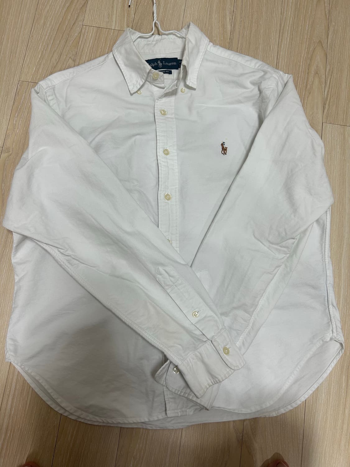 폴로 랄프로로렌 옥스포드 화이트 긴팔 셔츠 상품이미지1