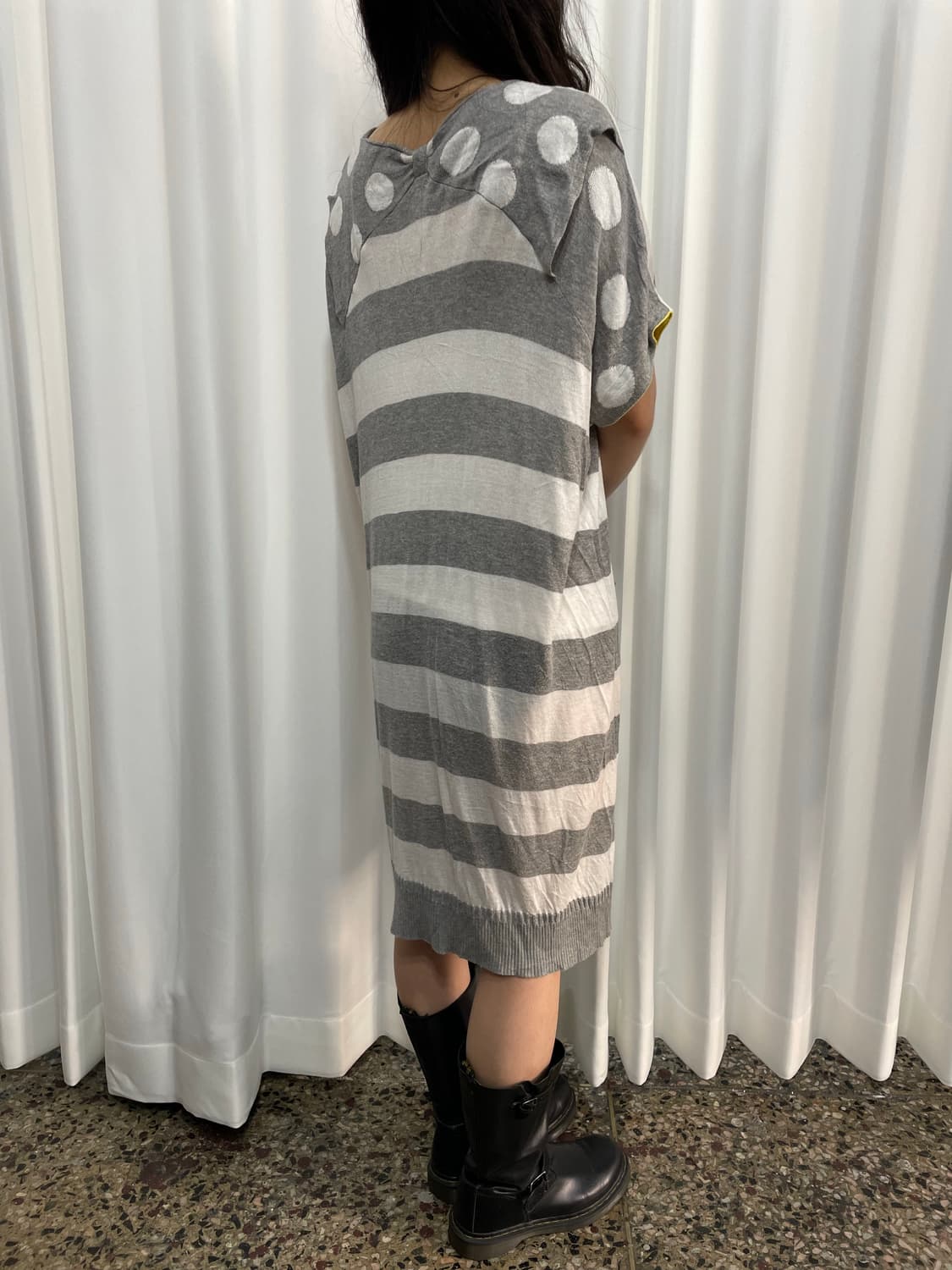 dot mori knit onepiece 상품이미지3