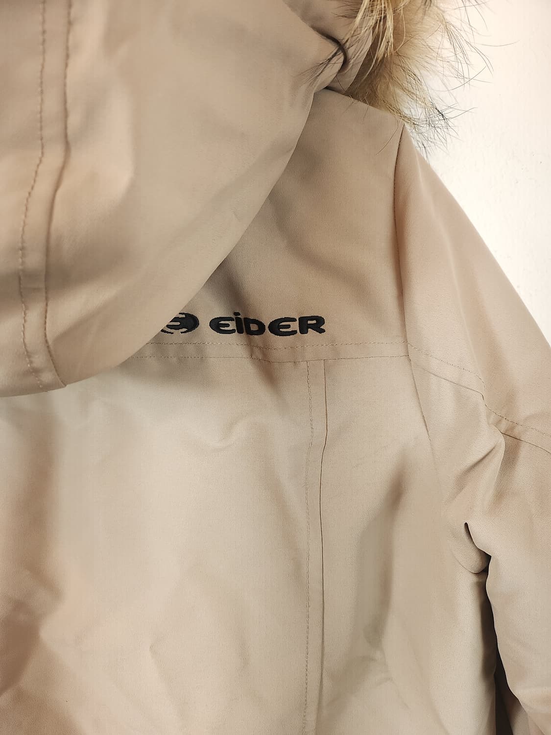 아이더 발열 다운패딩 베이지 100 L 상품이미지5