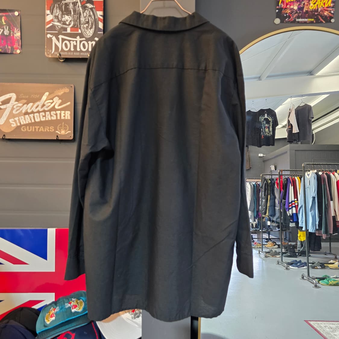 레드캡 디즈니랜드 유니폼 셔츠 4XL 블랙 워크셔츠 상품이미지2