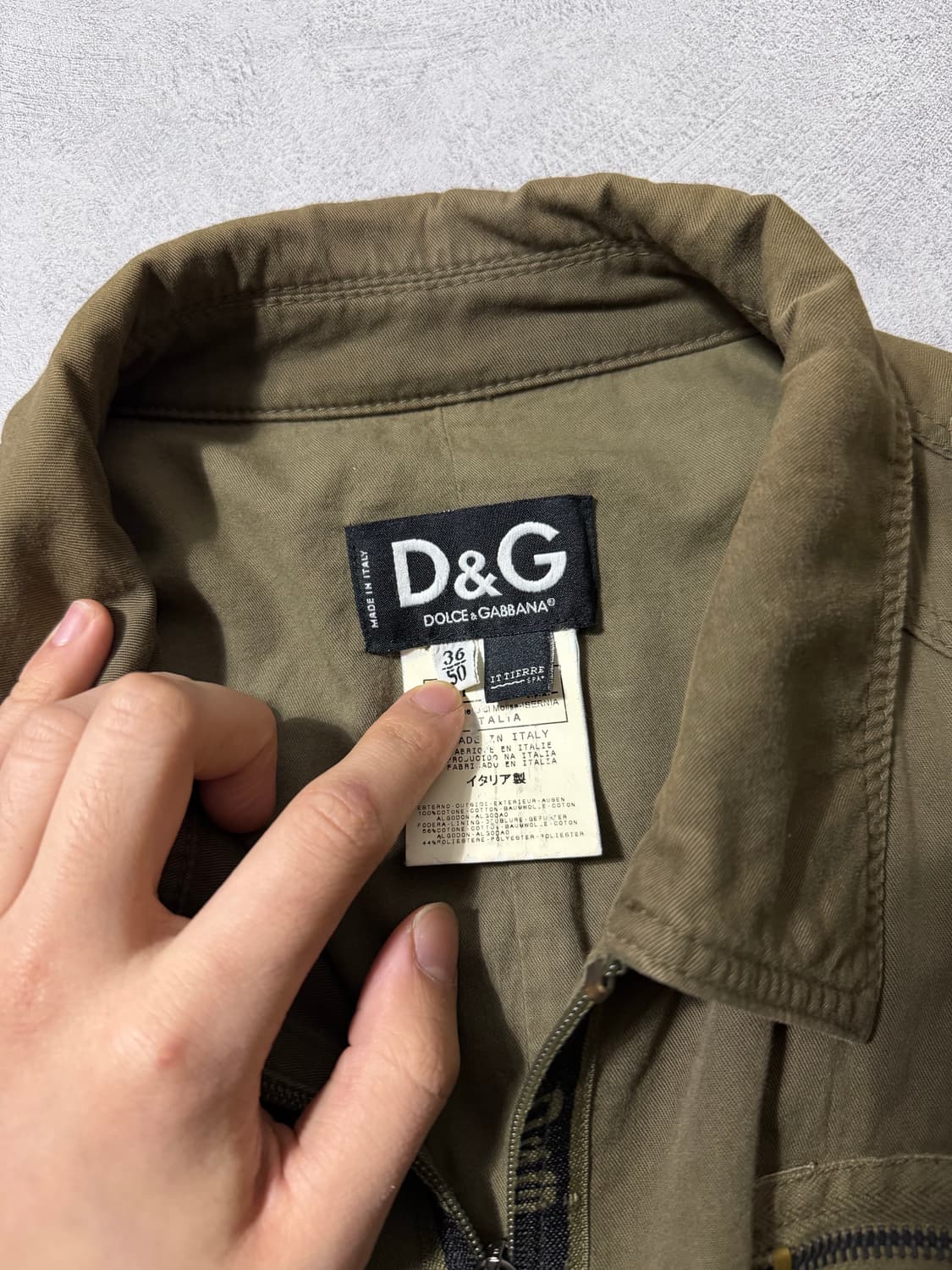 D&G 밀리터리 멀티코튼자켓 상품이미지6