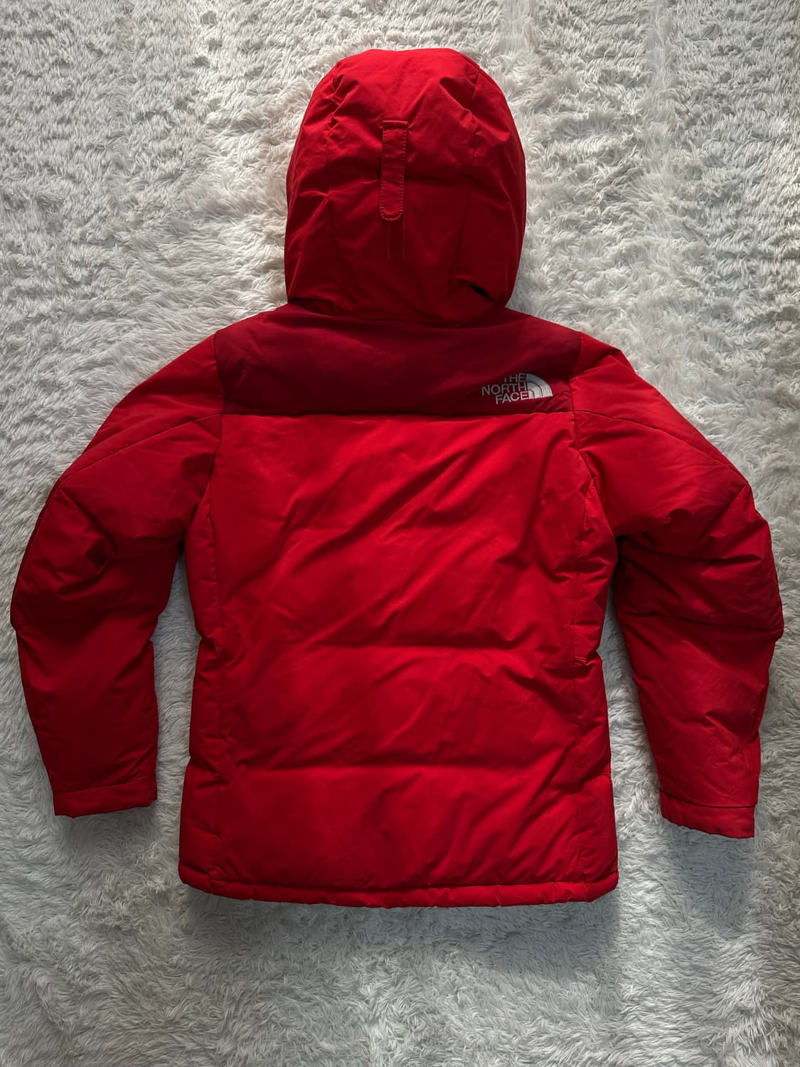 노스페이스 키즈 패딩 85(M) 빨간색 상품이미지2