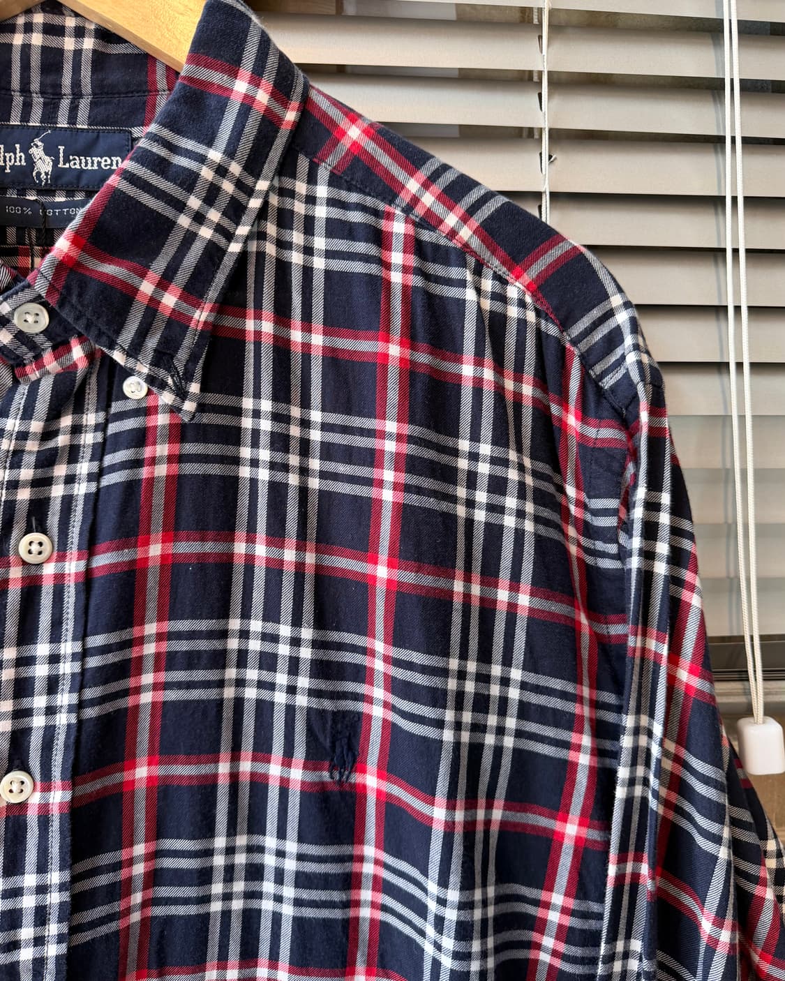 Polo Ralph Lauren 90s check shirt 상품이미지4