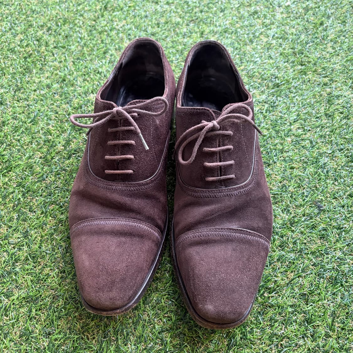 프라다 스웨이드 더비슈즈 상품이미지4