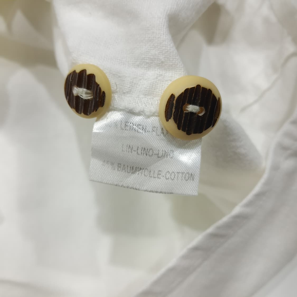 CL669 2XL S&W 00s 린넨 트라흐텐 바바리안 알펜 셔츠 상품이미지5