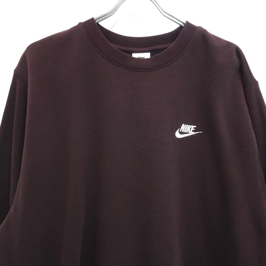 나이키 버건디 맨투맨 기모 스웻셔츠 상품이미지2