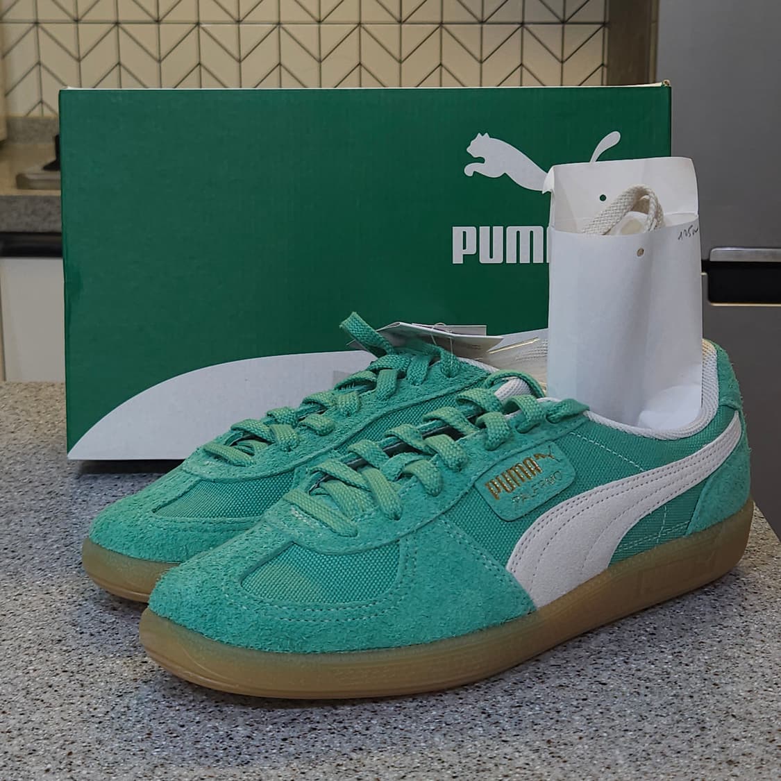 275 ) 푸마 팔레르모 빈티지 제이드 프로스트 상품이미지3
