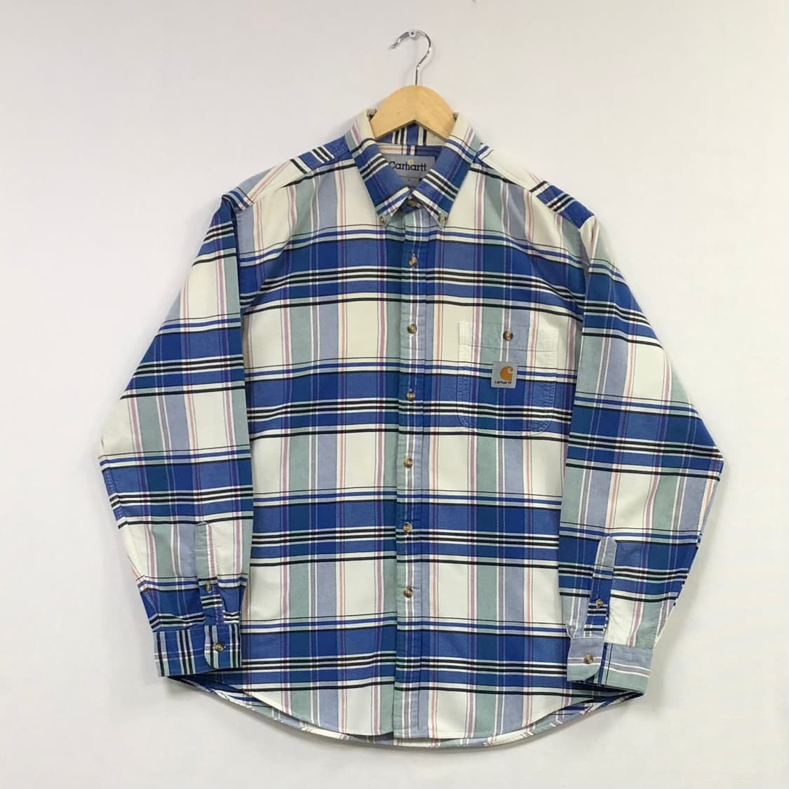 105 칼하트 체크 워크 셔츠 상품이미지2