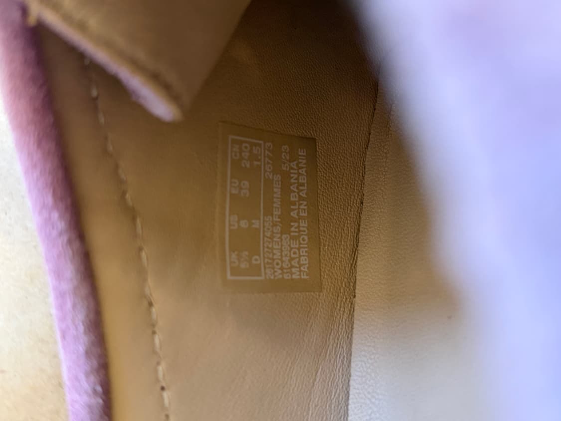 클락스x다니엘 카타리 핑크 uk5.5 240사이즈 상품이미지4