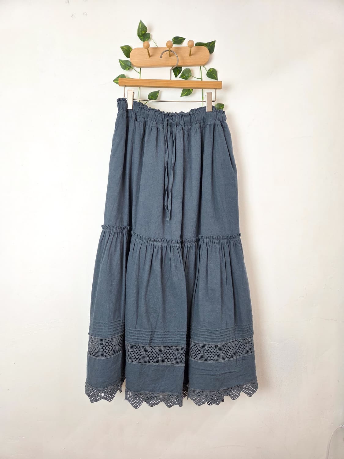 sm2 크로쉐 포인트 롱스커트 상품이미지1