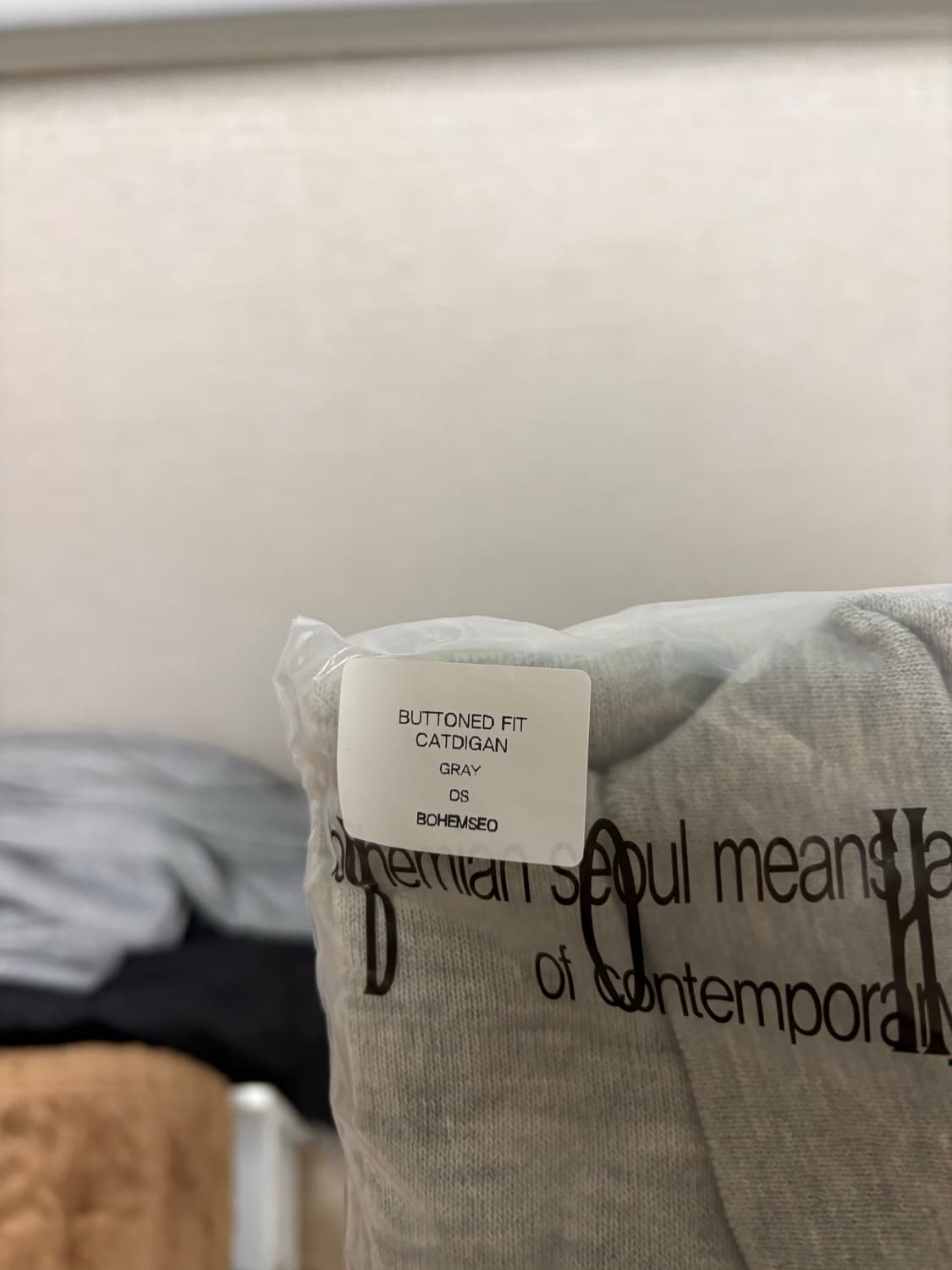 보헤미안서울 BUTTONED FIT CARDIGAN 상품이미지2