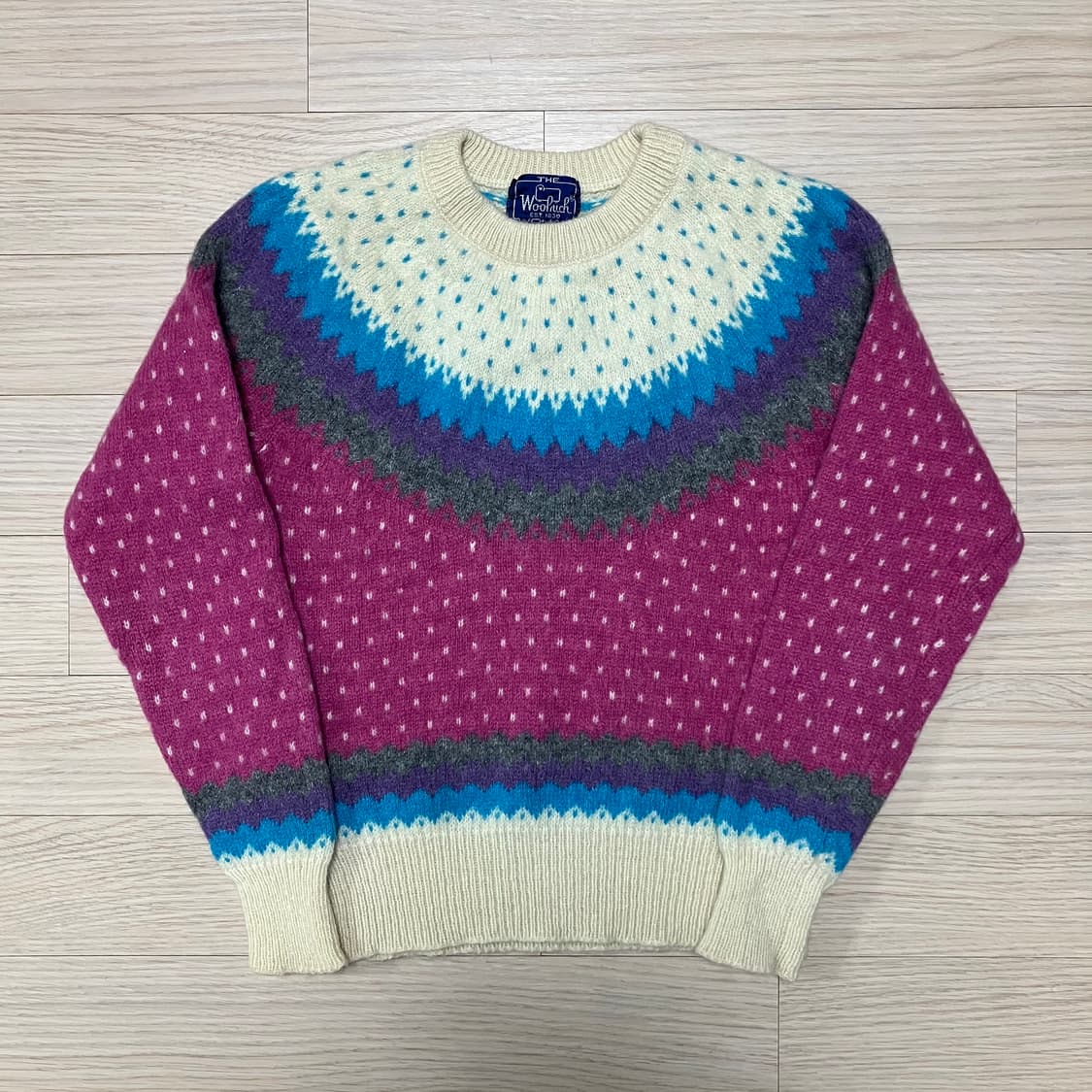 울리치 노르딕 울 모헤어 니트 Woolrich 상품이미지3