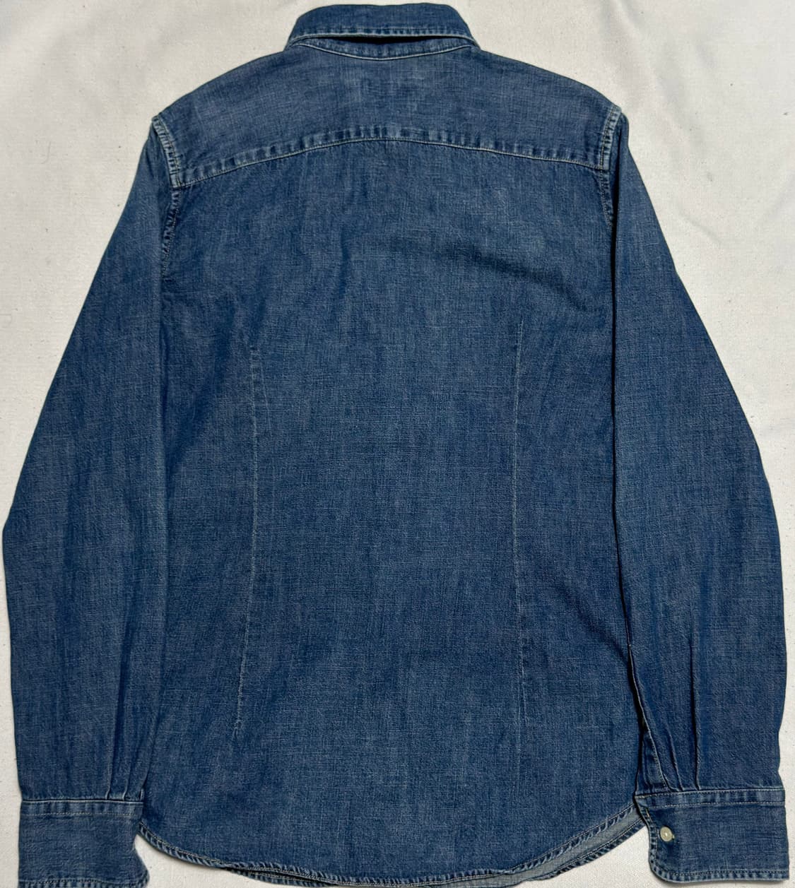 🫶🏻여성용 폴로랄프로렌 커스텀 핏 청색 셔츠🫶🏻 상품이미지3