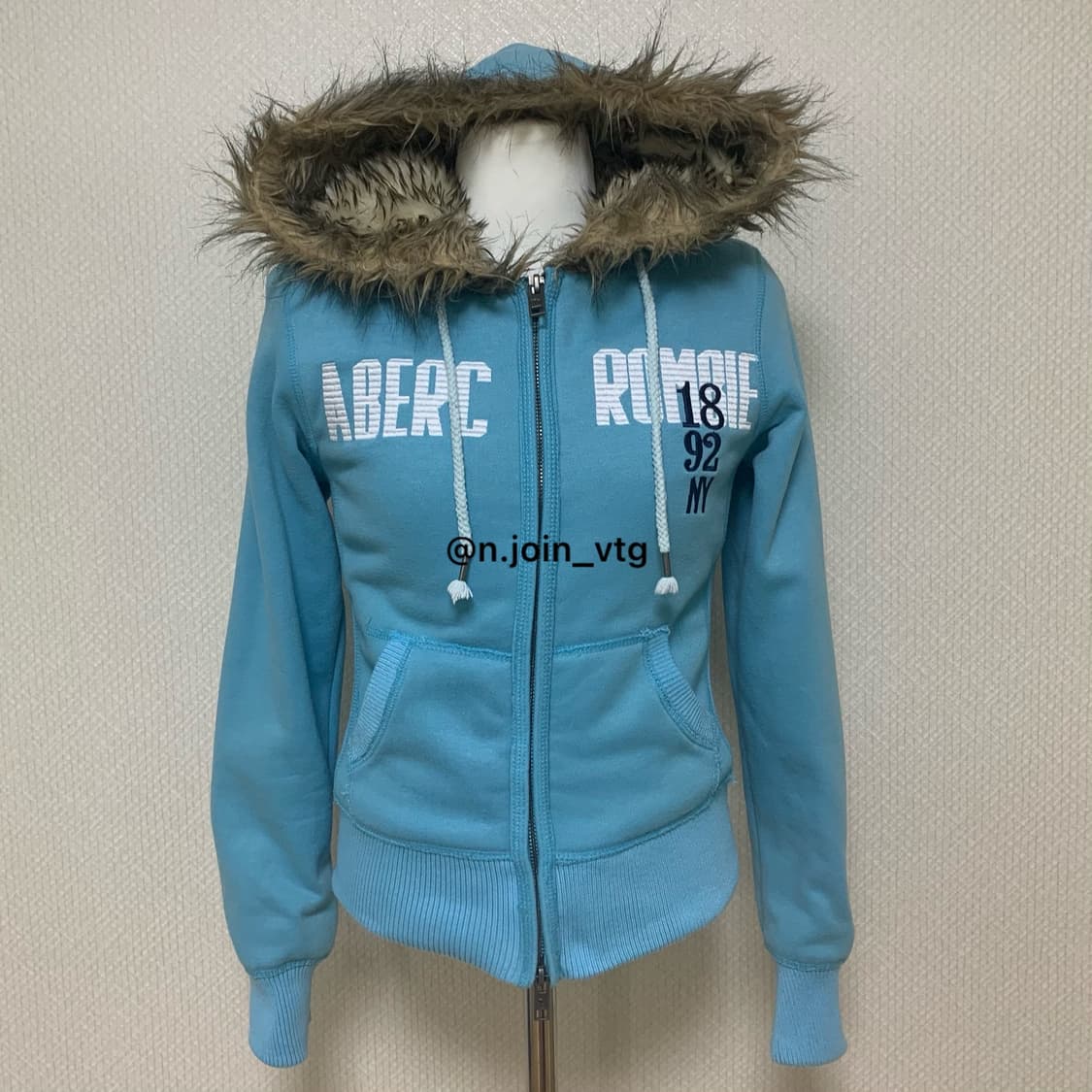 아베크롬비 하늘 울프죠 후드집업 상품이미지1