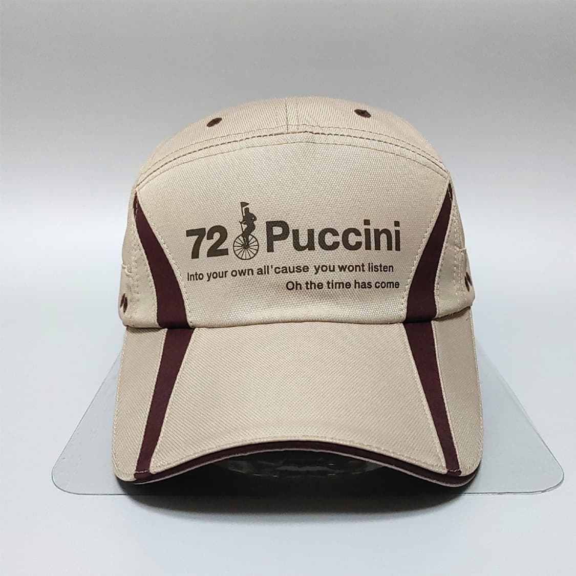 Puccini 스포츠 모자 베이지색 미사용품 K-446 상품이미지2