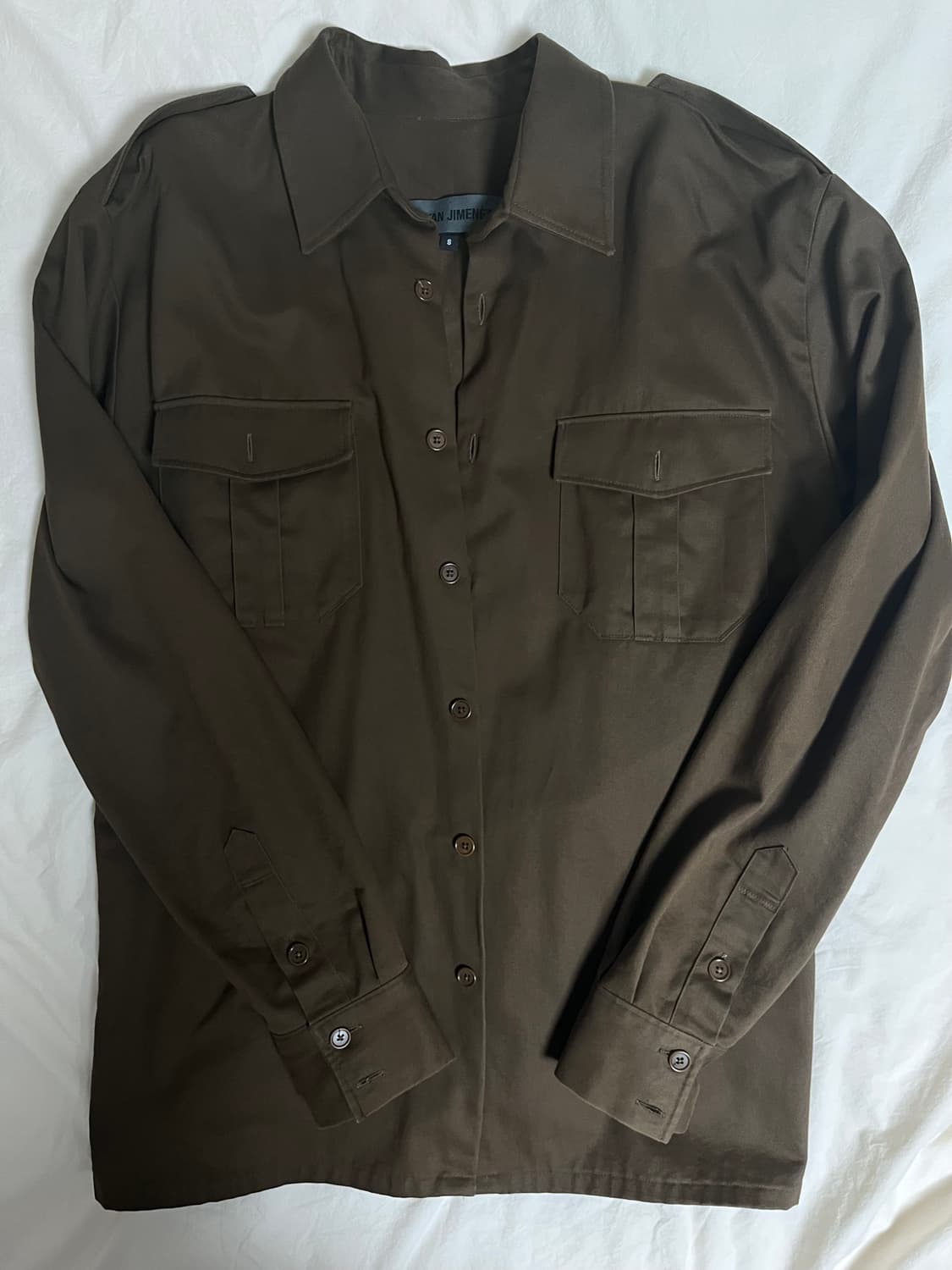 Bryan Jimenez brown shirts 상품이미지6