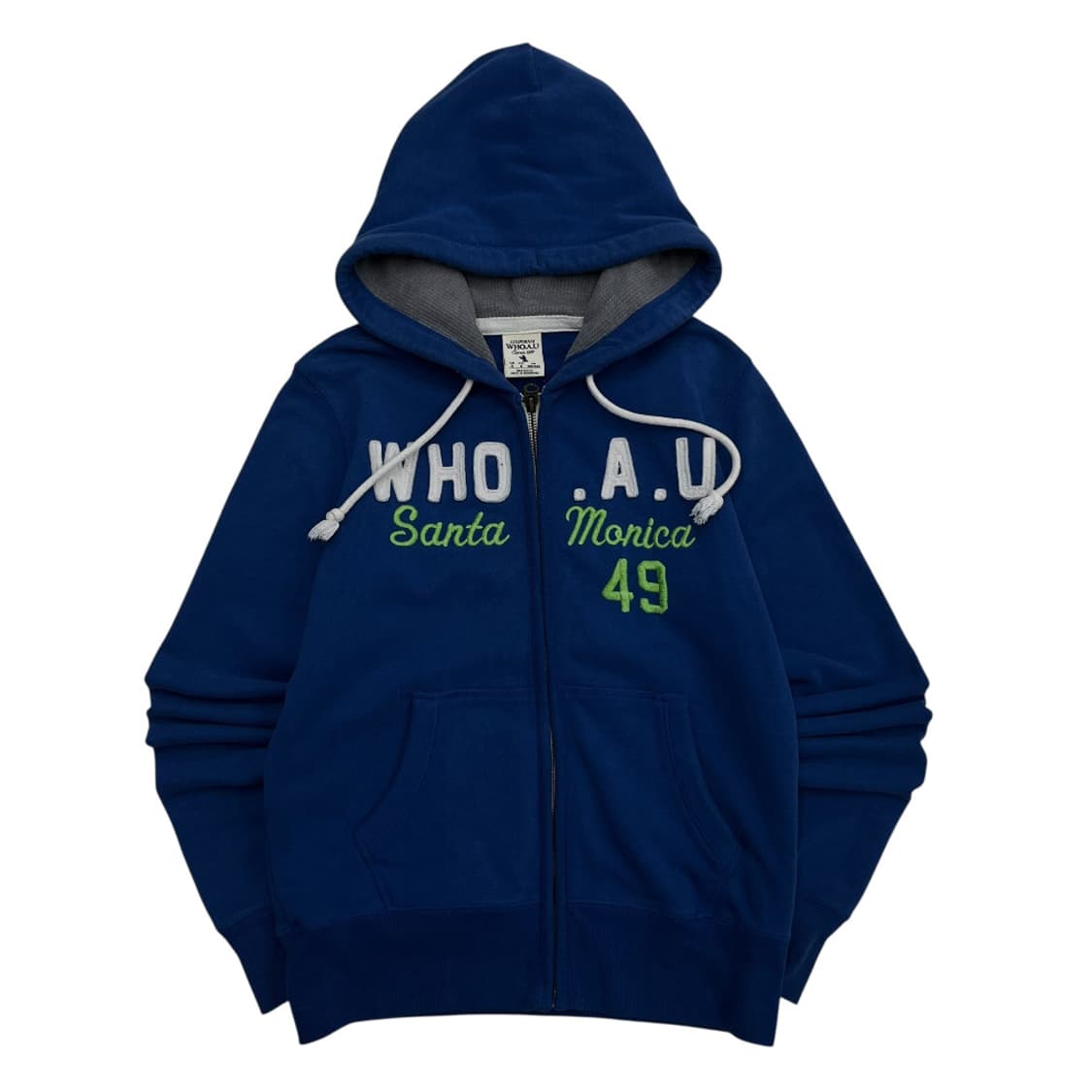 후아유 산타모니카 블루 후드집업 S 상품이미지2