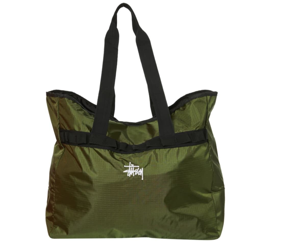 스투시 토트백 올리브 상품이미지10
