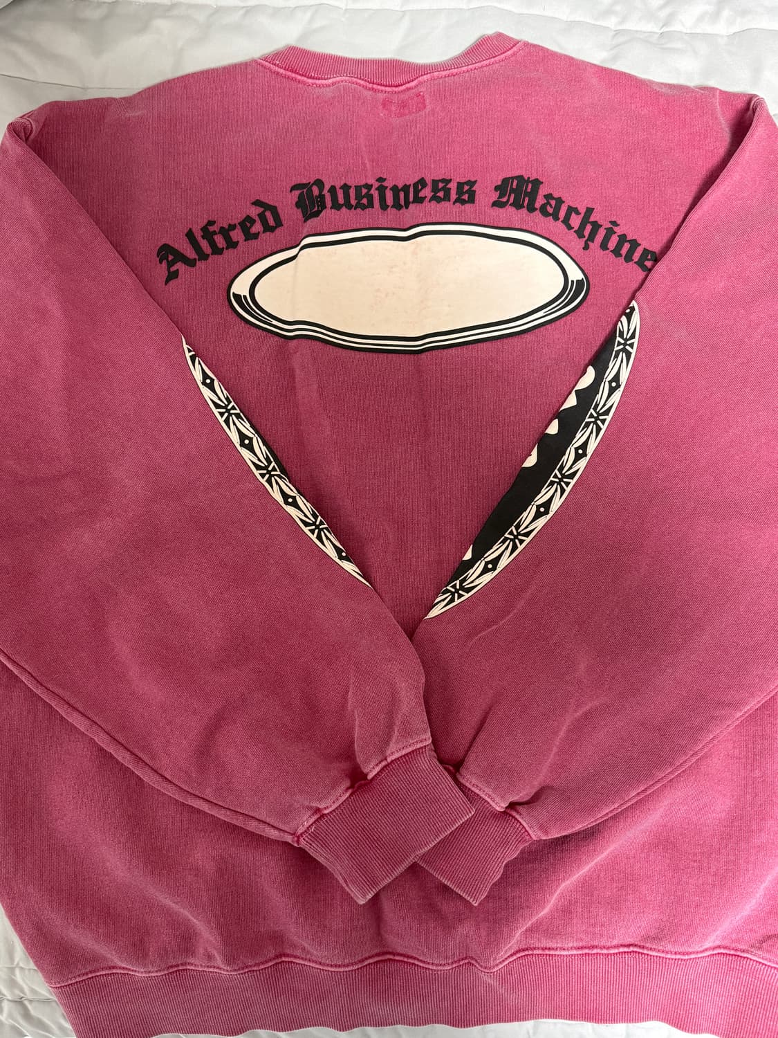 [L] 알프레드 빈티지 맨투맨 핑크 , 헤리티지플로스 상품이미지2