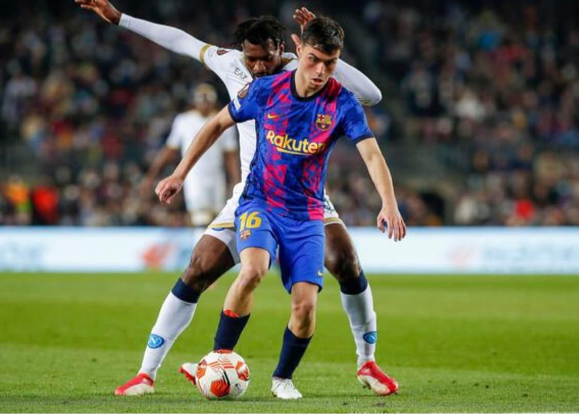 ♤필독♤ Feat 페드리 21/22 바르셀로나 홈 2XL UCL버전 상품이미지9