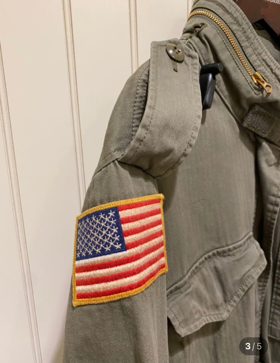 폴로랄프로렌 성조기 밀리터리 야상 S 상품이미지3