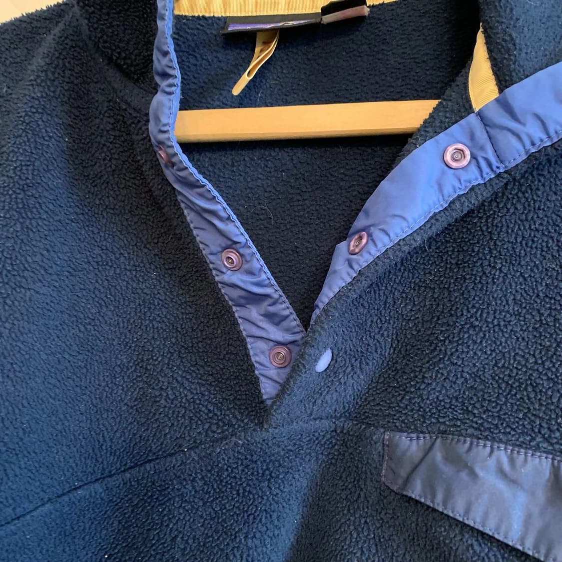 90s 파타고니아 신칠라 스냅-T 네이비/블루 USA 상품이미지2