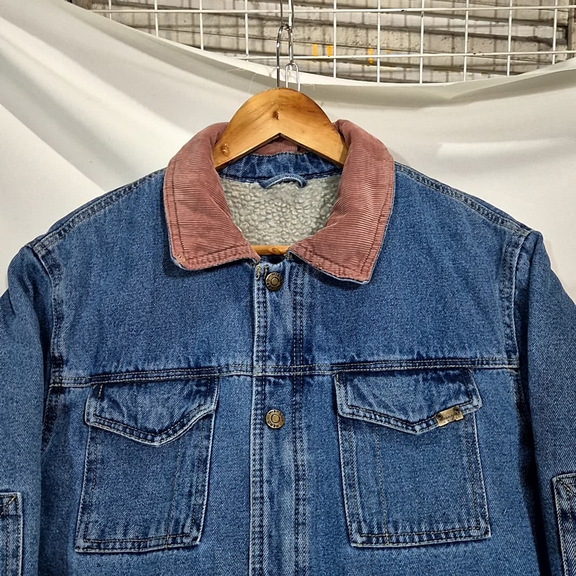 Wrangler 랭글러 쉐르파 데님 워크 자켓 상품이미지2