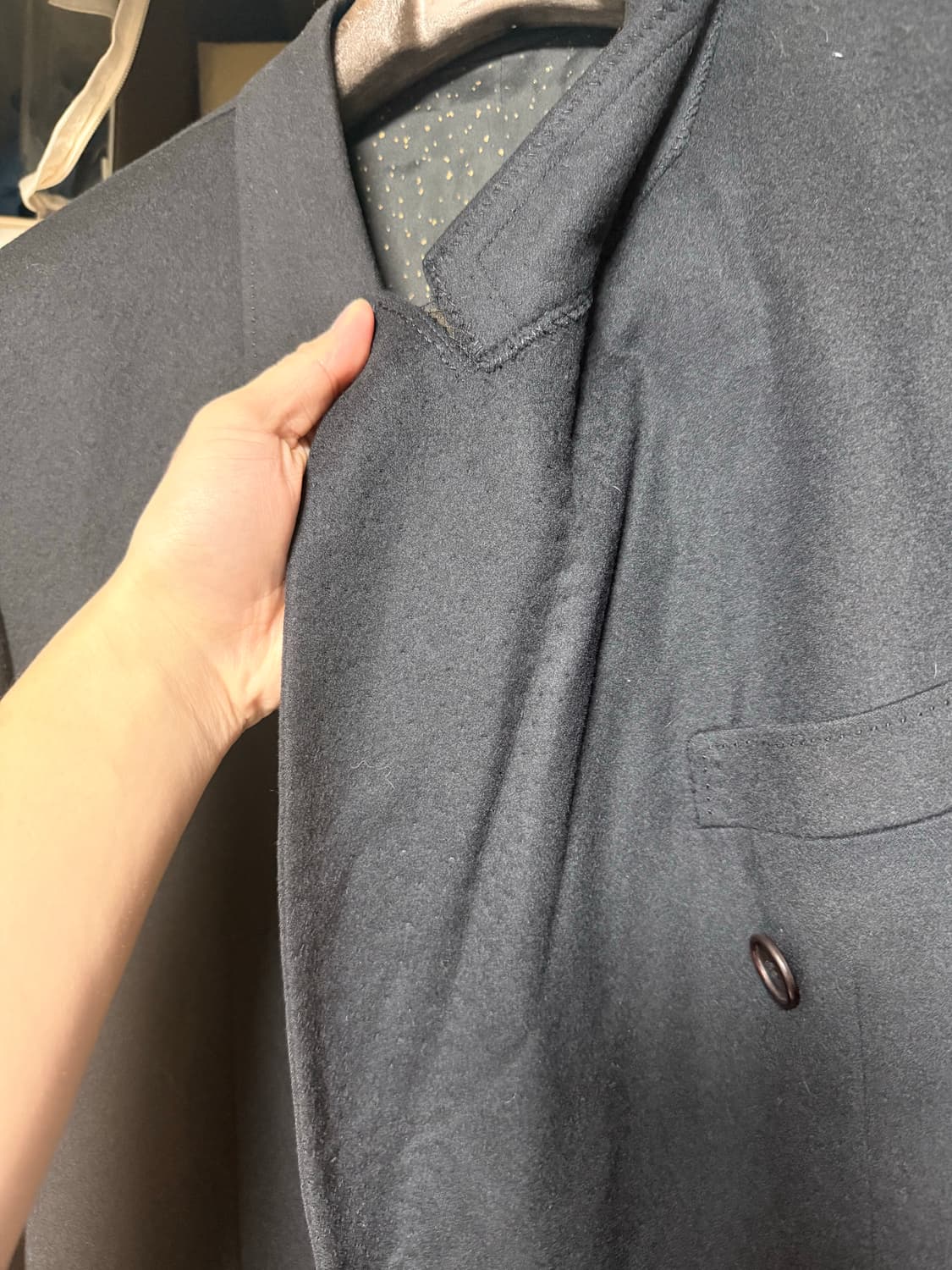 지방시 캐시미어100 오버코트 상품이미지4