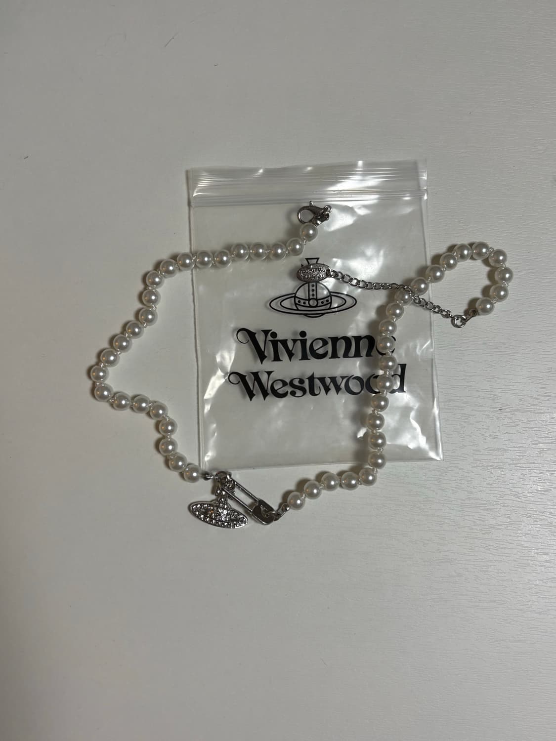 비비안 웨스트우드 진주 목걸이 상품이미지1
