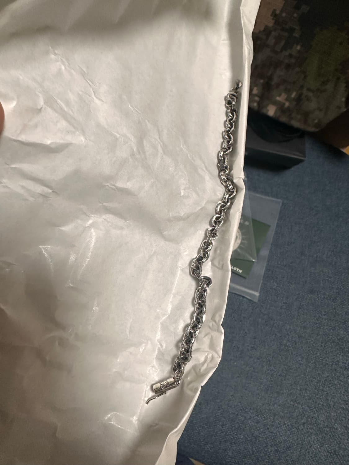 크롬하츠 페이퍼체인 스몰 7인치 상품이미지1