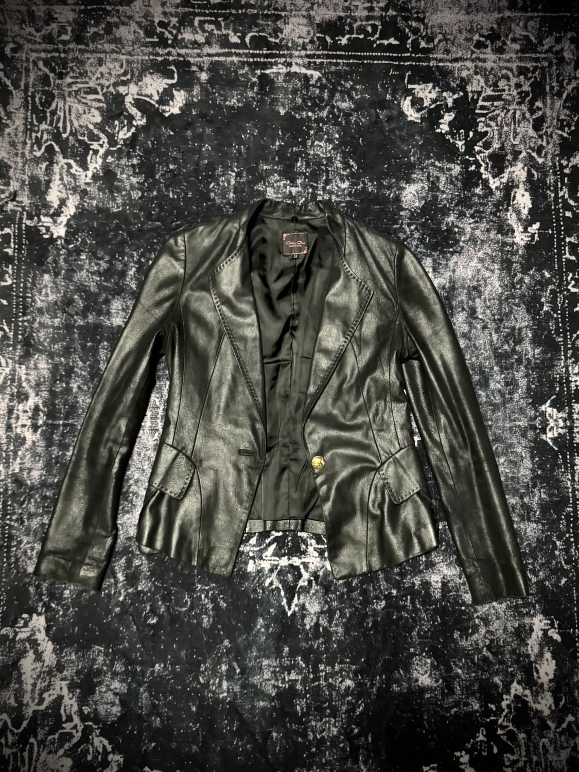 Minimal Fit Remskin Leather Jacket 상품이미지1