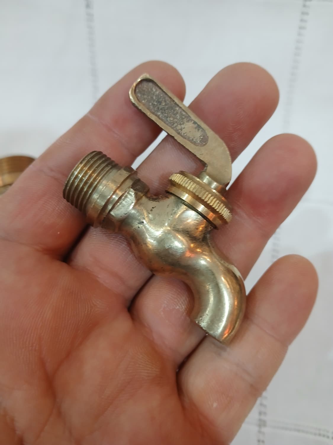 빈티지 황동 수도꼭지,수전 상품이미지5