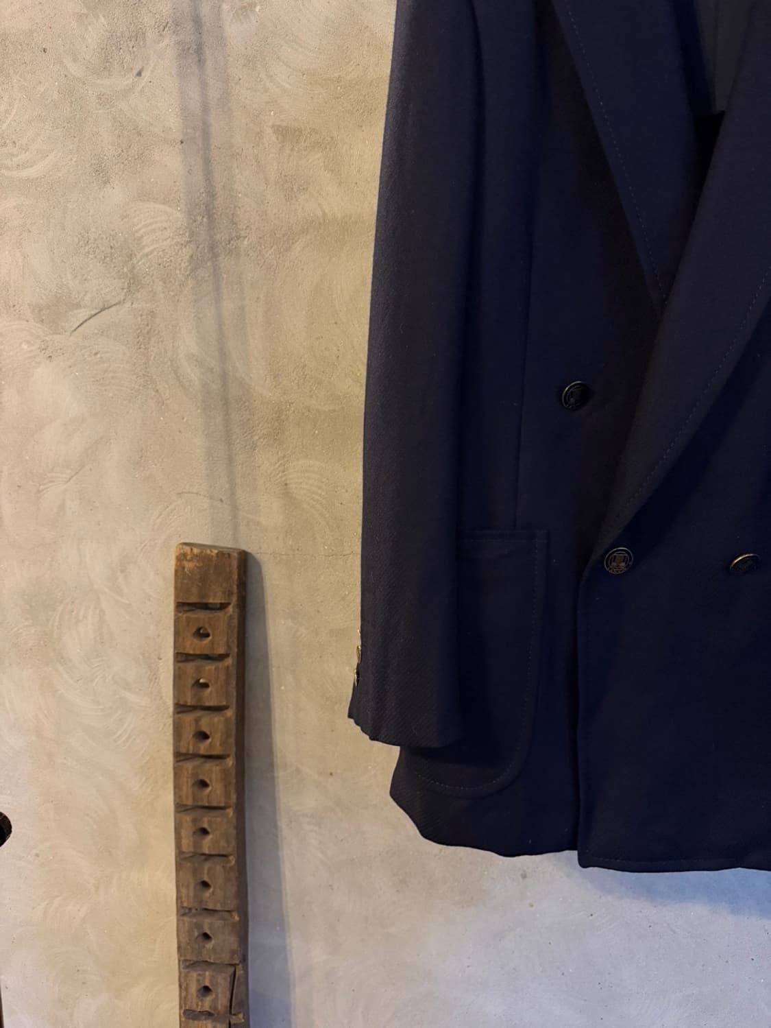 90s 랑방 부티크 캐시미어 블렌디드 자켓 66~77 상품이미지5