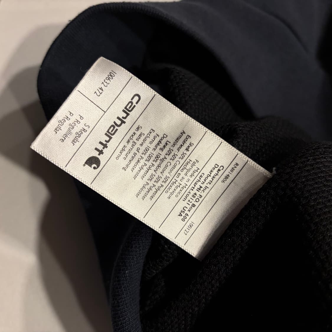 [S] 칼하트 레인디펜더 후드집업 네이비 C350 상품이미지8