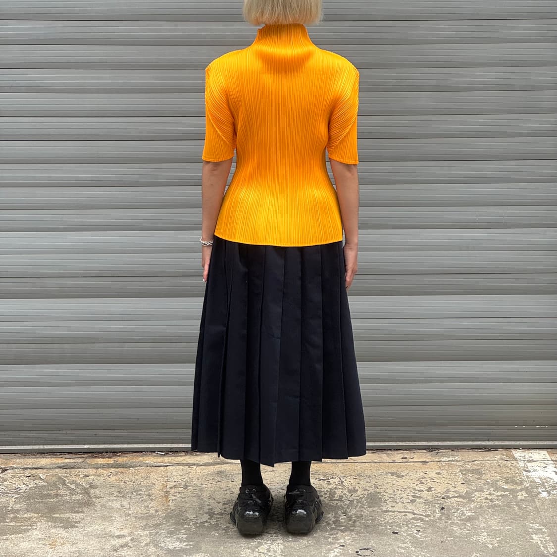 Pleats Please Yellow High Neck Cut Short 상품이미지9